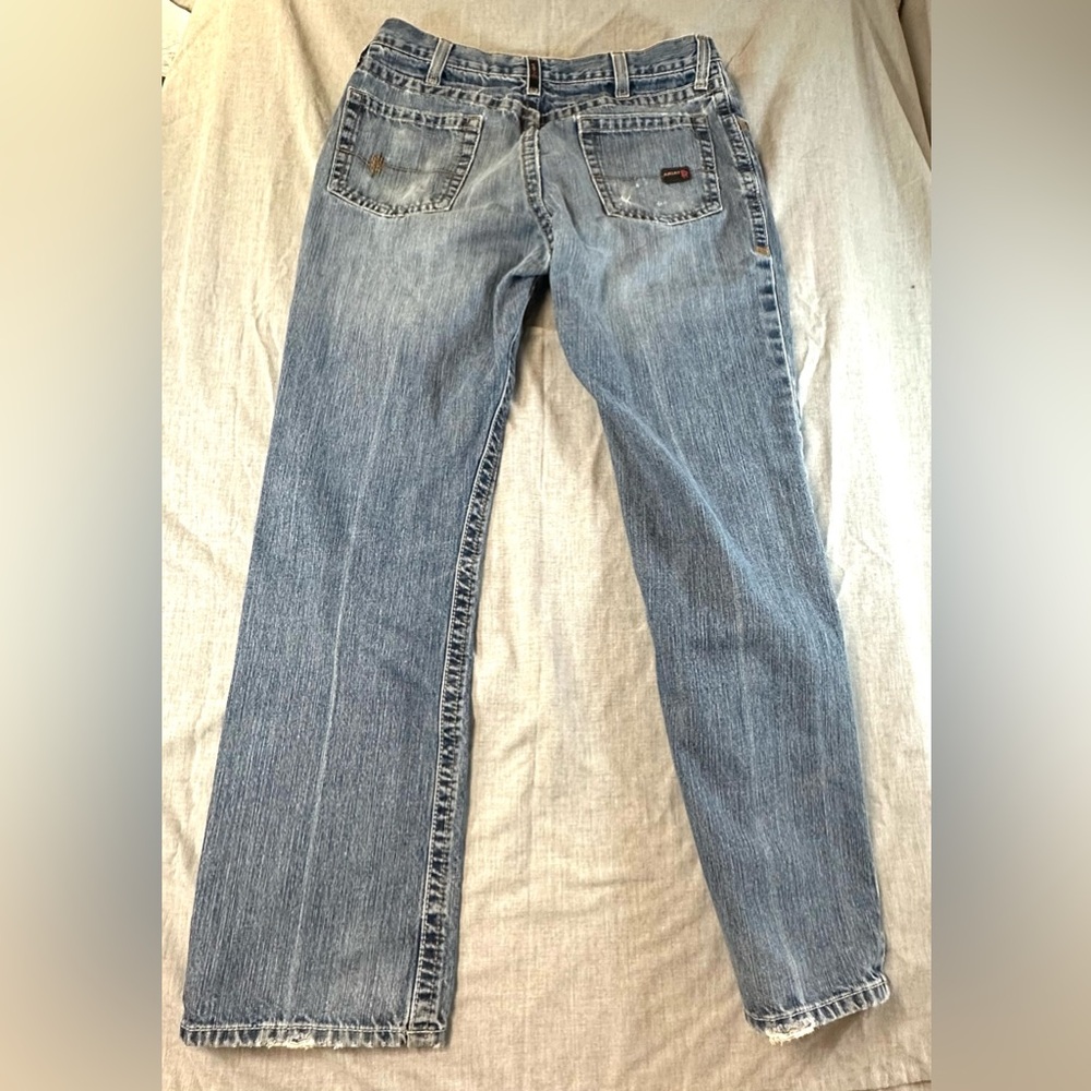 Ariat Work Men's M4 Jeans Flame Resistant Sz 35/34 - Picture 2 of 16